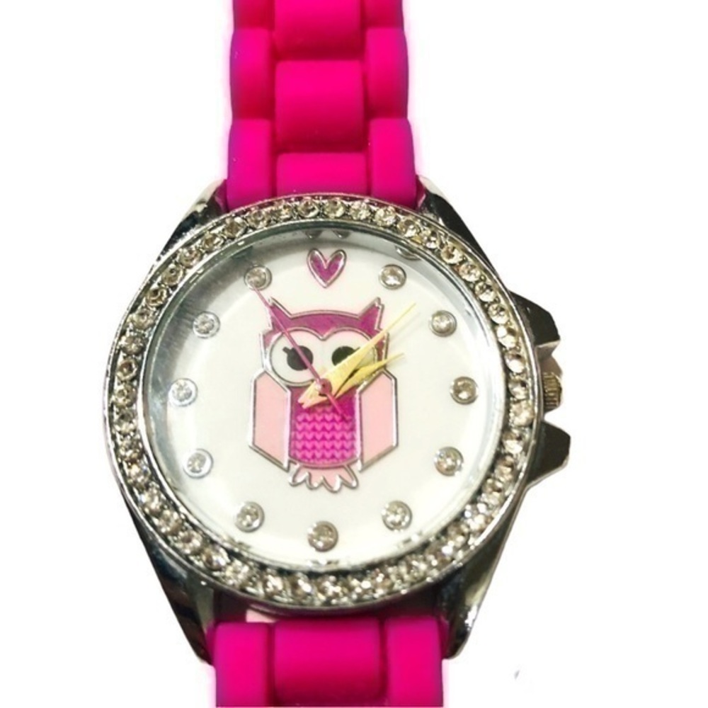 Jessica Carlyle Pink Owl Watch